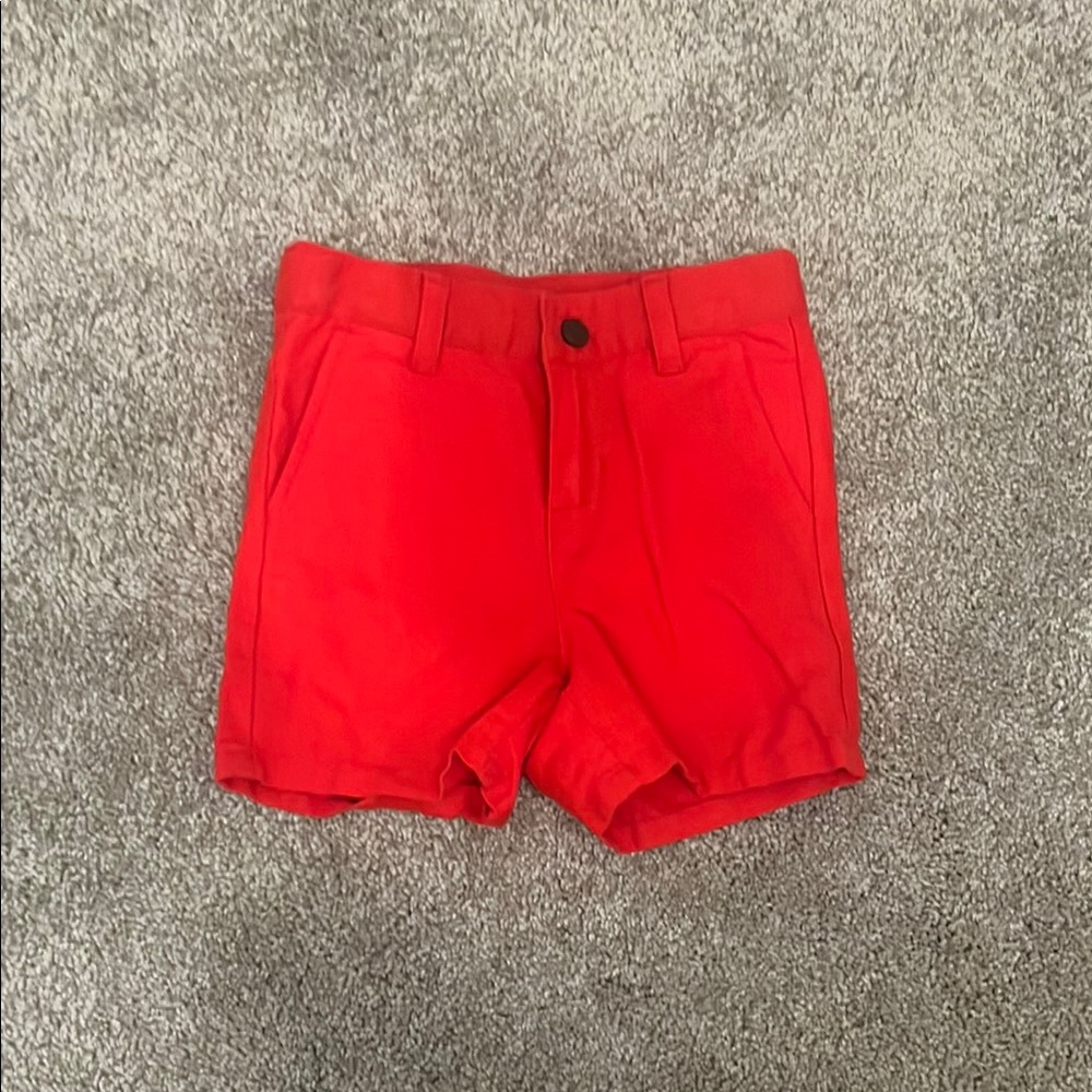 Janie and Jack 18-24m red shorts